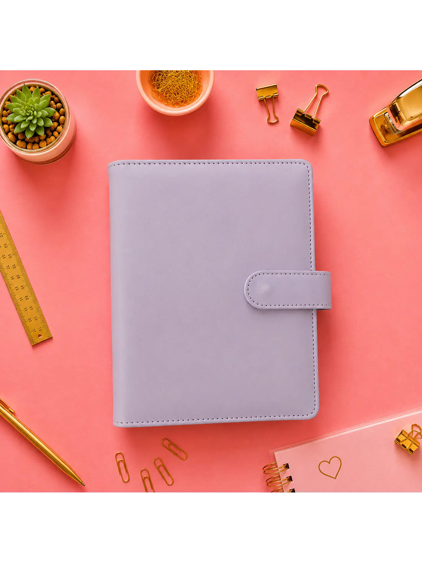 Kit Inicio Journal / Binder lila 1