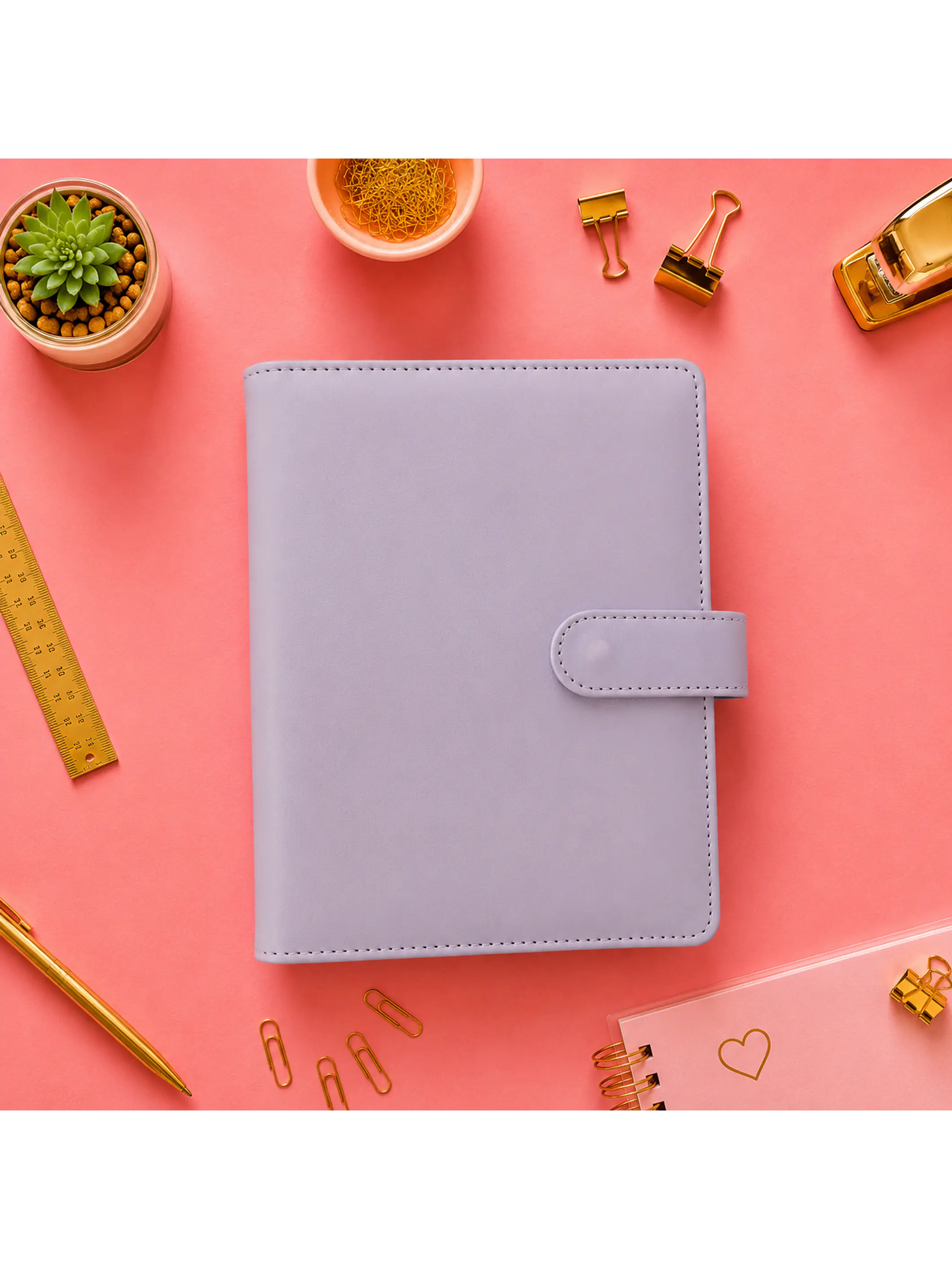 Kit Inicio Journal / Binder lila 1