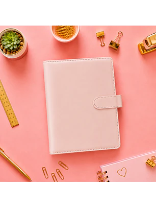 Kit Inicio Journal / Binder Rosa 