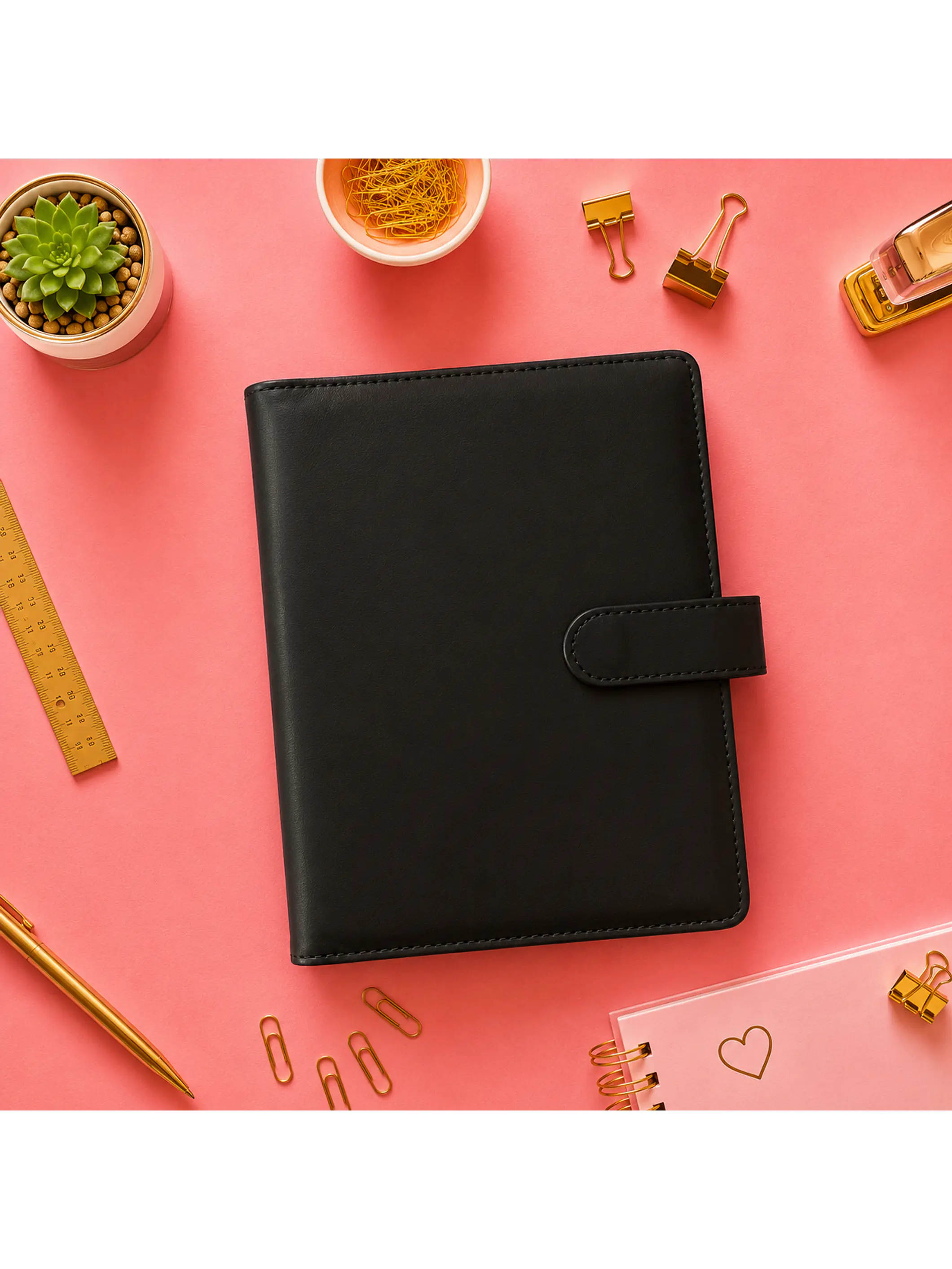 Kit Inicio Journal / Binder negro  1
