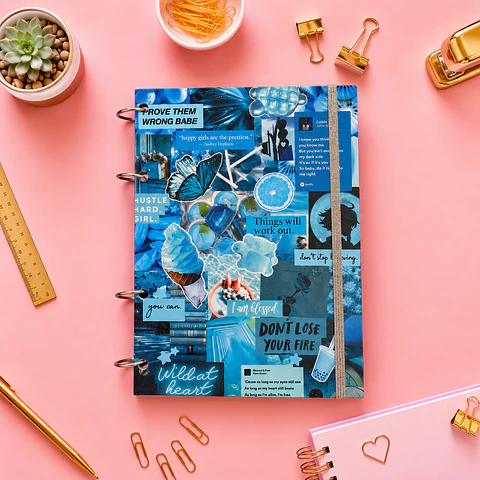Cuaderno estilo bullet journal 