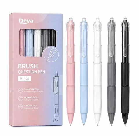 Set 5 lápices gel secado rápido 
