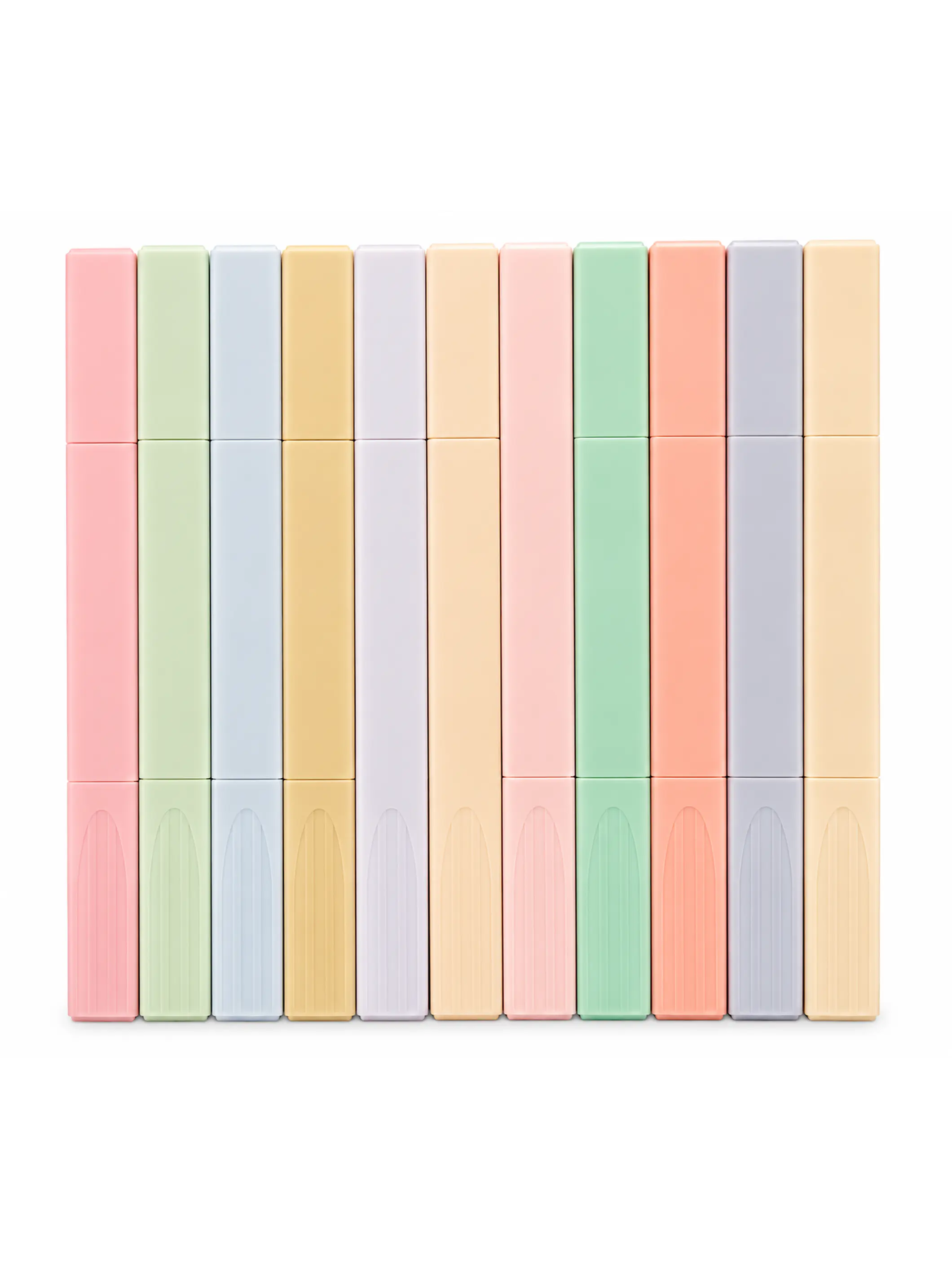 Set 12 Resaltadores tonos pastel  2