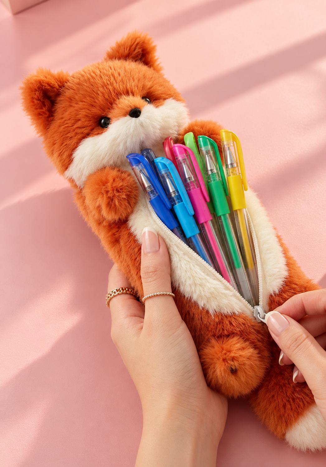 Estuche de peluche Fox  3