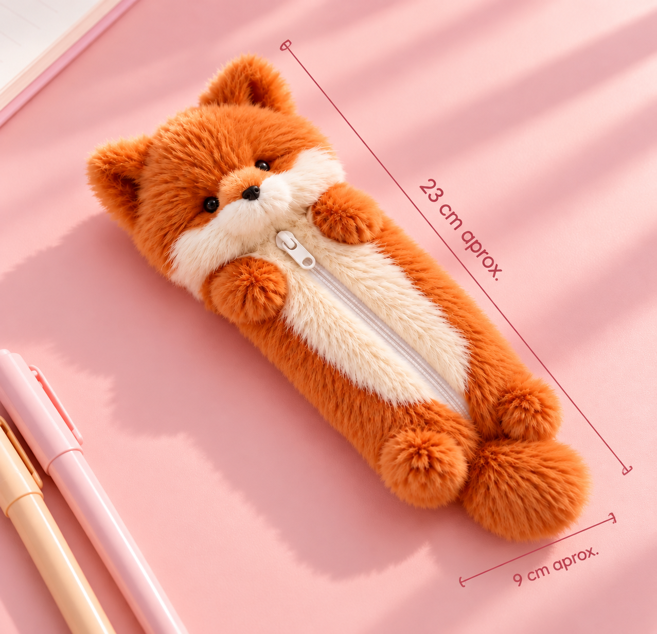 Estuche de peluche Fox  4