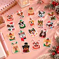 Pegatinas navideñas perrunas (250uni) - Miniatura 3