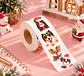 Pegatinas navideñas perrunas (250uni) - Miniatura 2