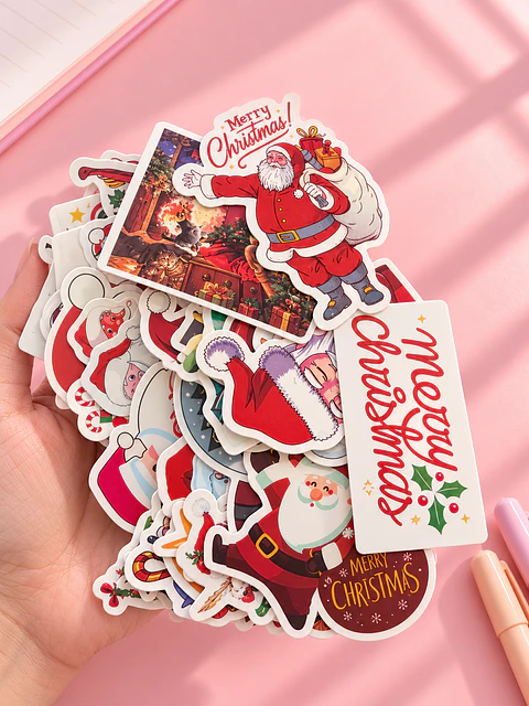 50 Pegatinas Navidad 