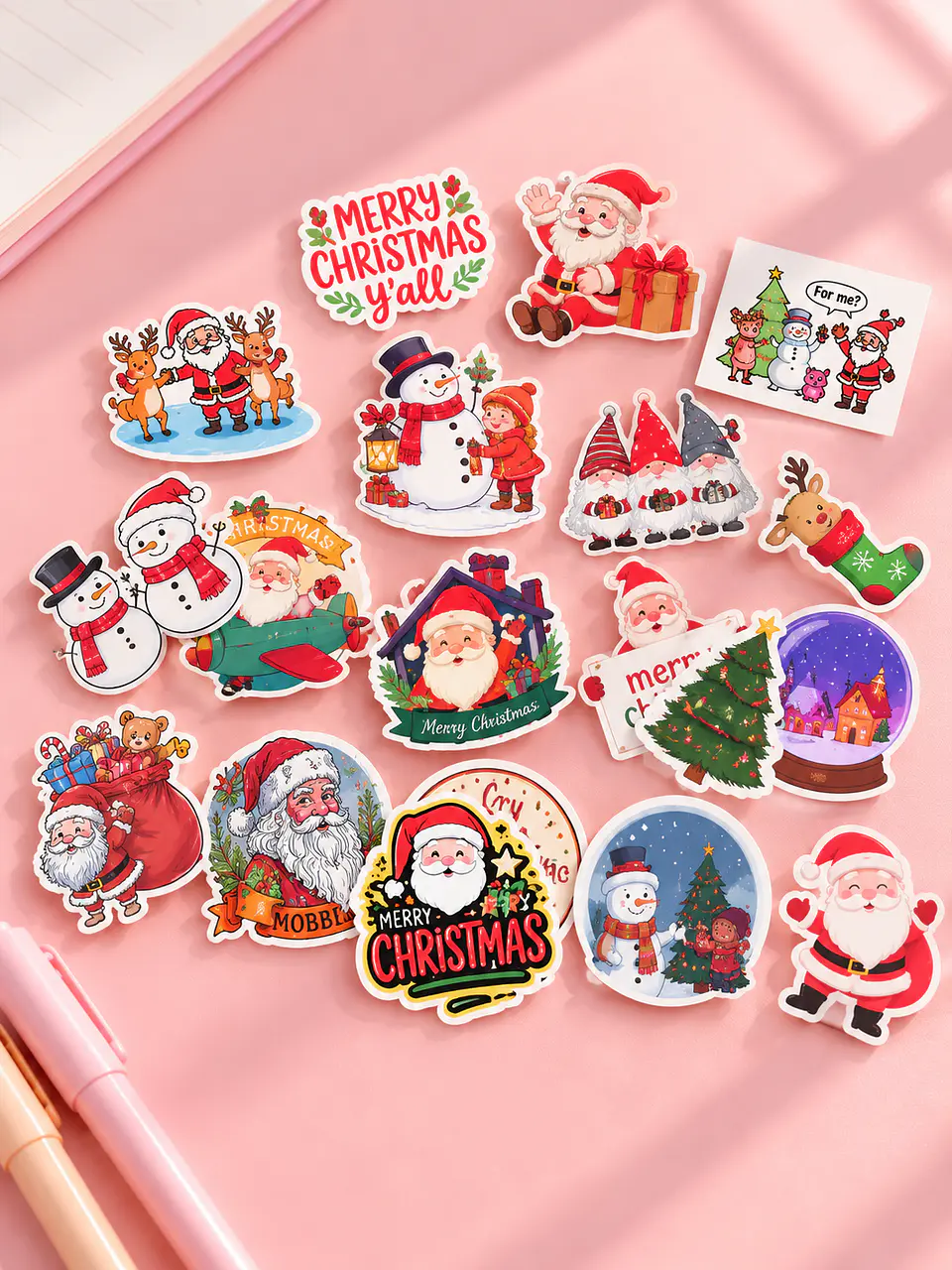 50 Pegatinas Navidad  1