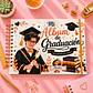 Libro de recuerdos Graduación Portada Personalizada - Miniatura 1