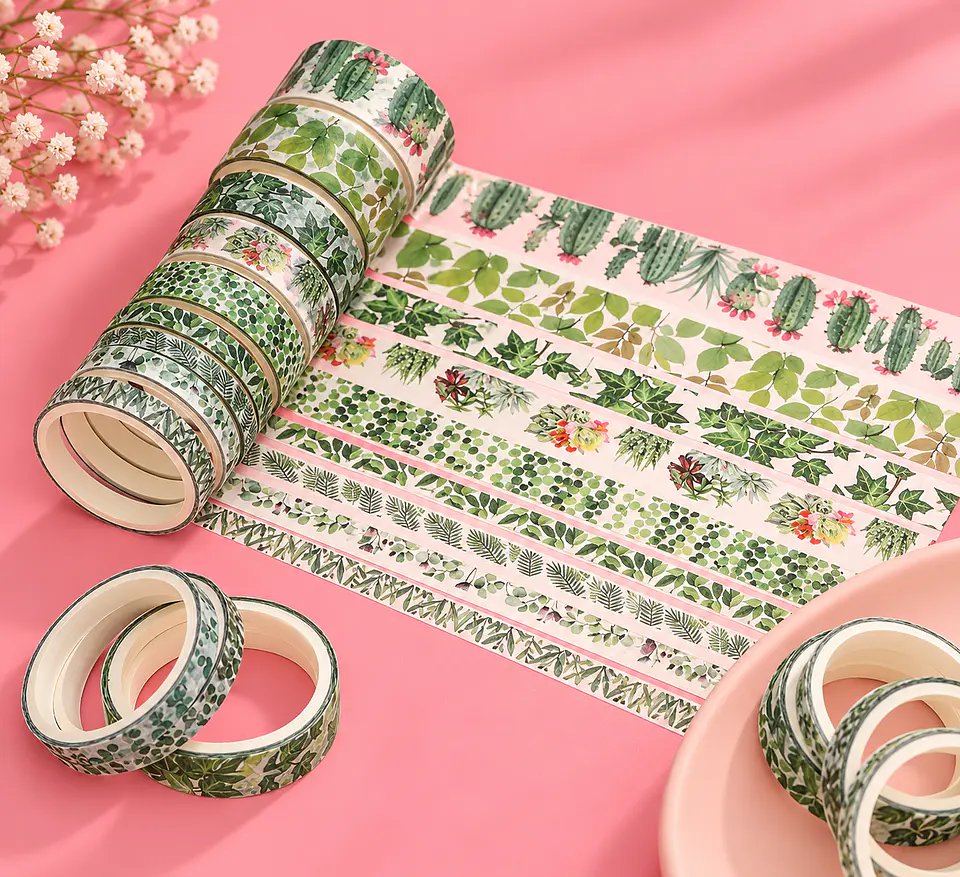 Washi tape 18 rollos summer season  3