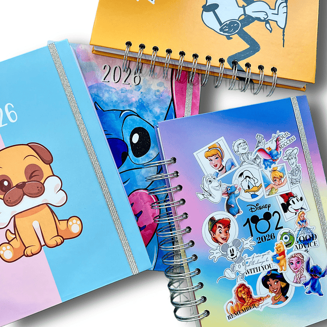 Agendas Personajes 2026