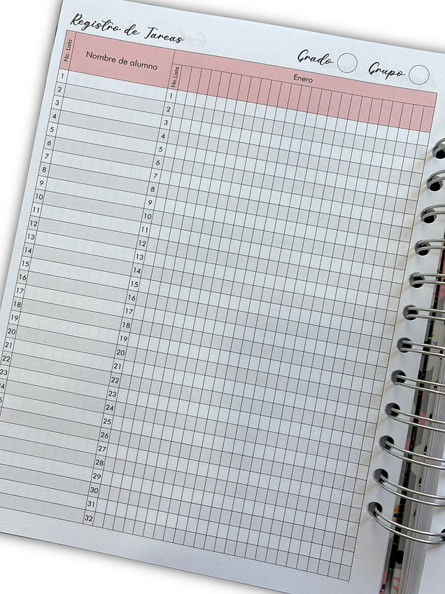 Planner Docente 2026