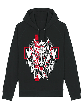 Sudadera con capucha de Lobo