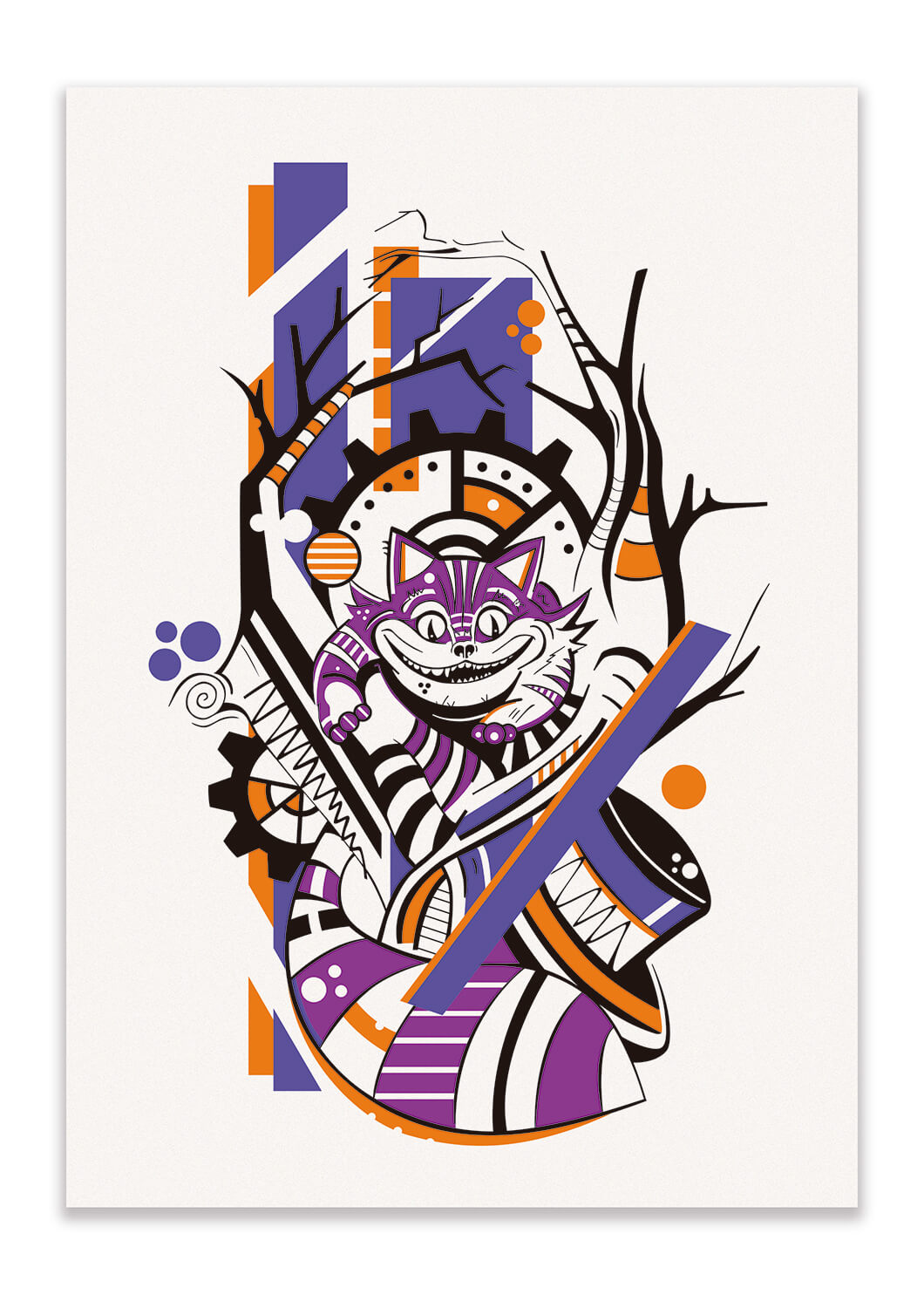 Print Cheshire Cat