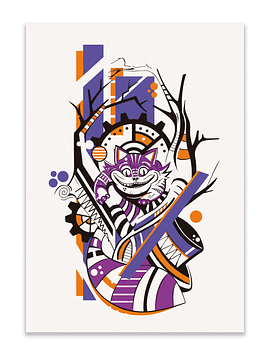 Print Cheshire Cat