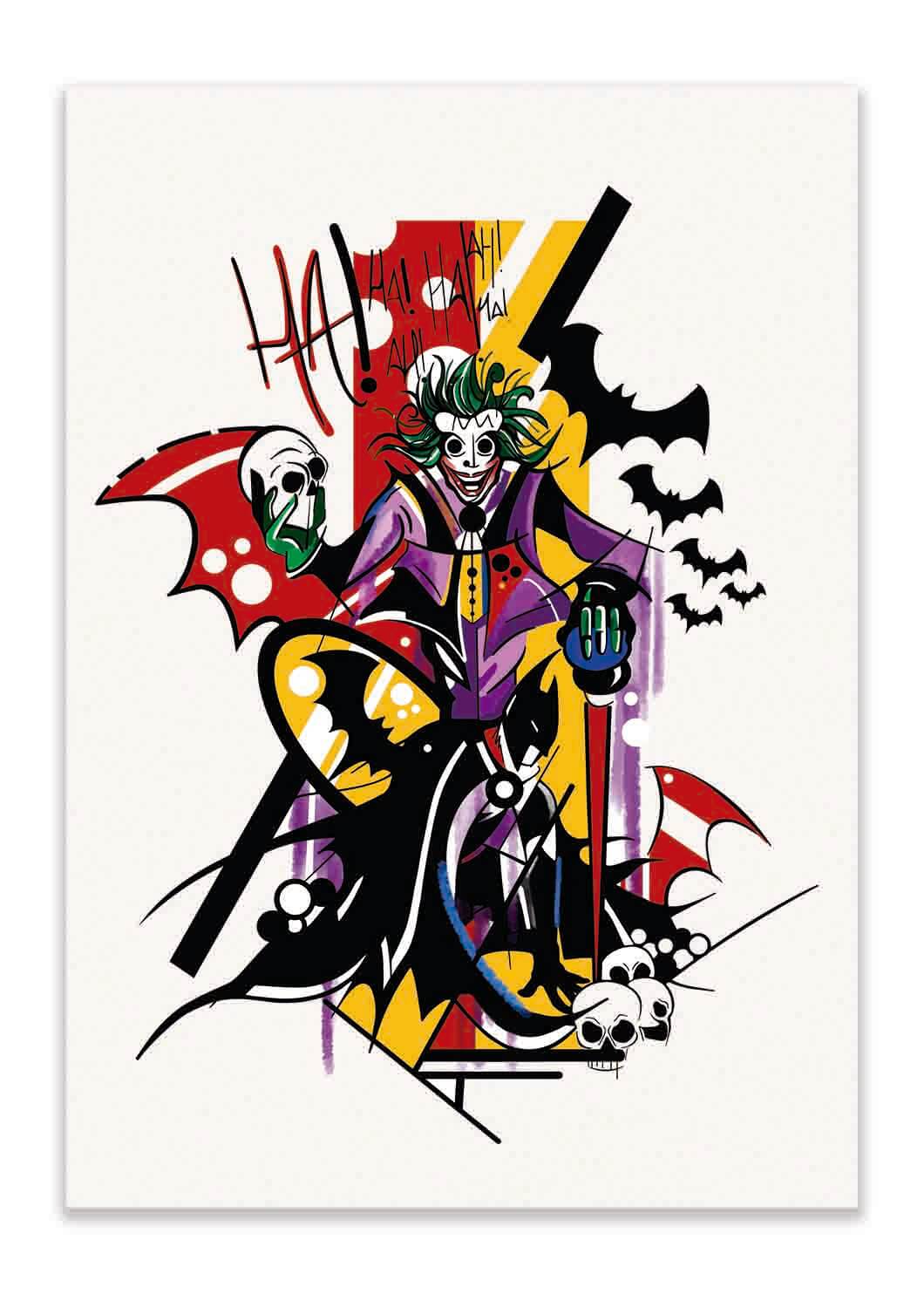 Batman & Joker Print