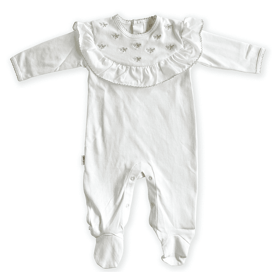 PIJAMA BABY WHITE BEE - Image 1