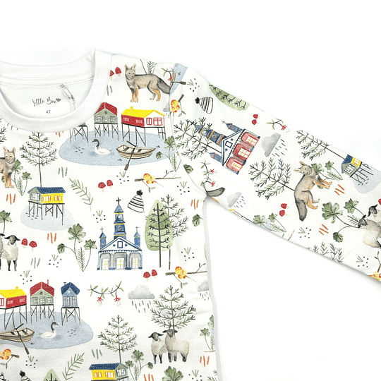 PIJAMA FRANELA CHILOÉ - Image 3