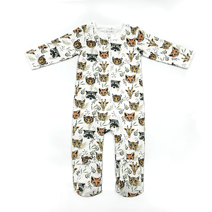 PIJAMA BABY FRANELA ANIMALS 