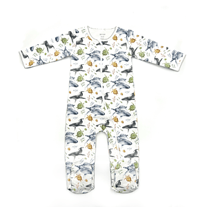 PIJAMA BABY FRANELA TURTLES 