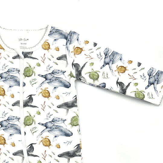 PIJAMA BABY FRANELA TURTLES  - Image 3