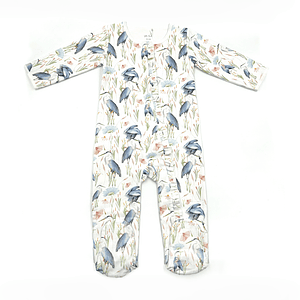 PIJAMA BABY FRANELA BLUEBIRDS 