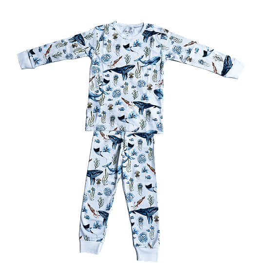 PIJAMA LARGO WHALES - Image 1