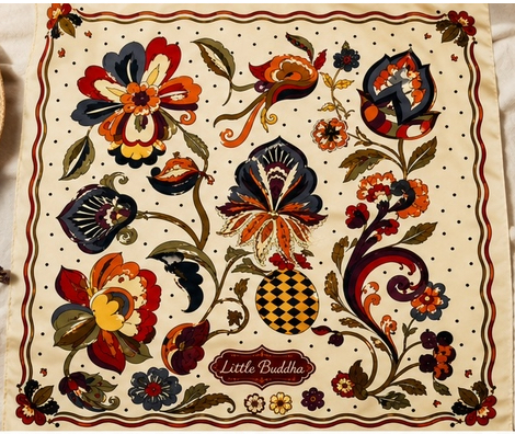 Pañuelo Flor de otoño