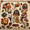 Pañuelo Flor de otoño