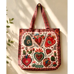 Tote Bag Corazón de jardín
