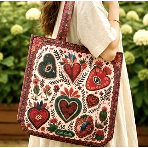 Tote Bag Corazón de jardín