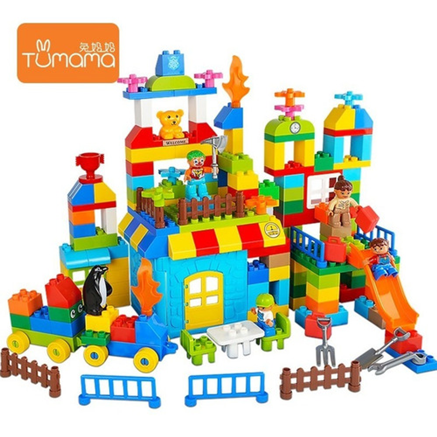 Dream Park 160 Pcs, Bloques De Construcción 3