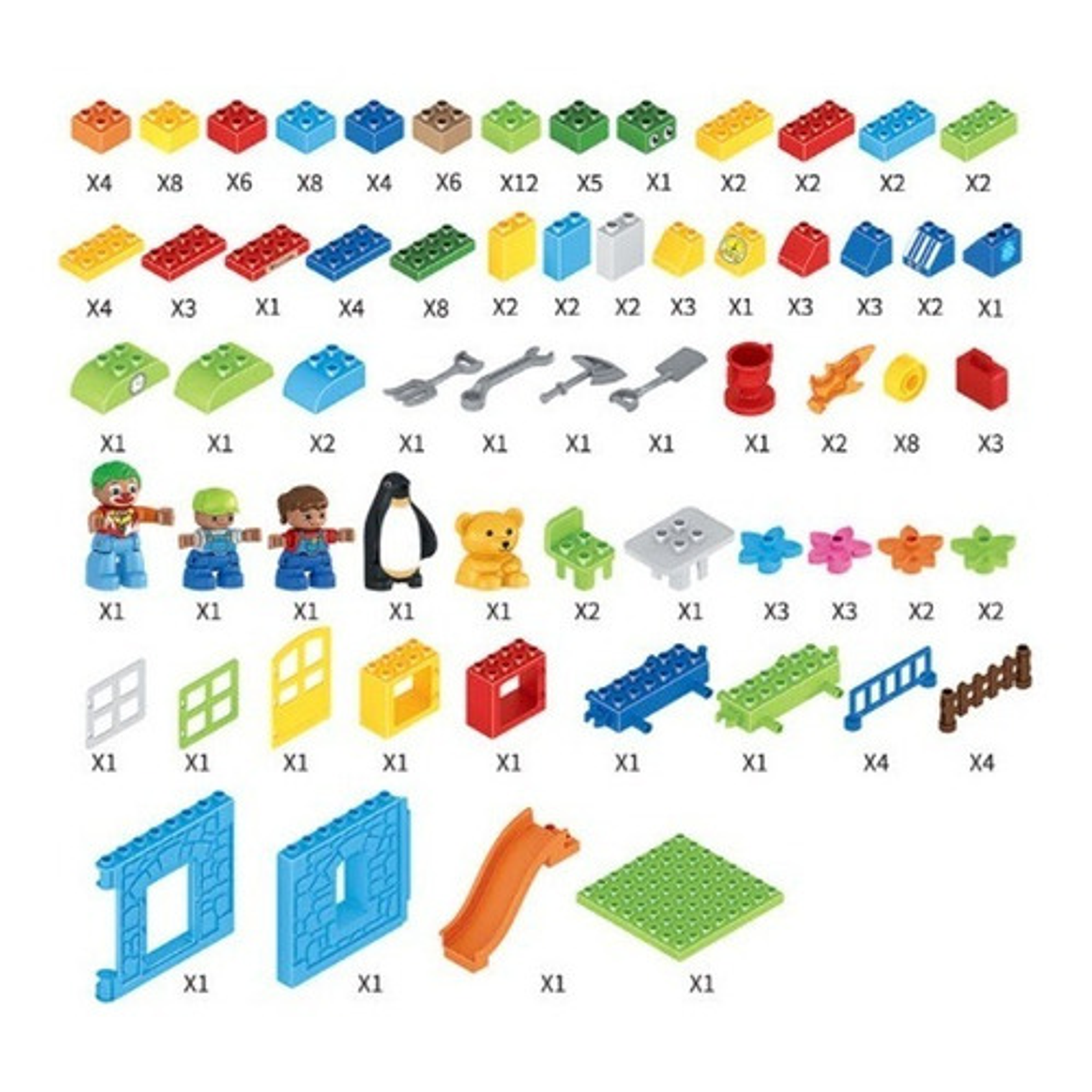 Dream Park 160 Pcs, Bloques De Construcción 6