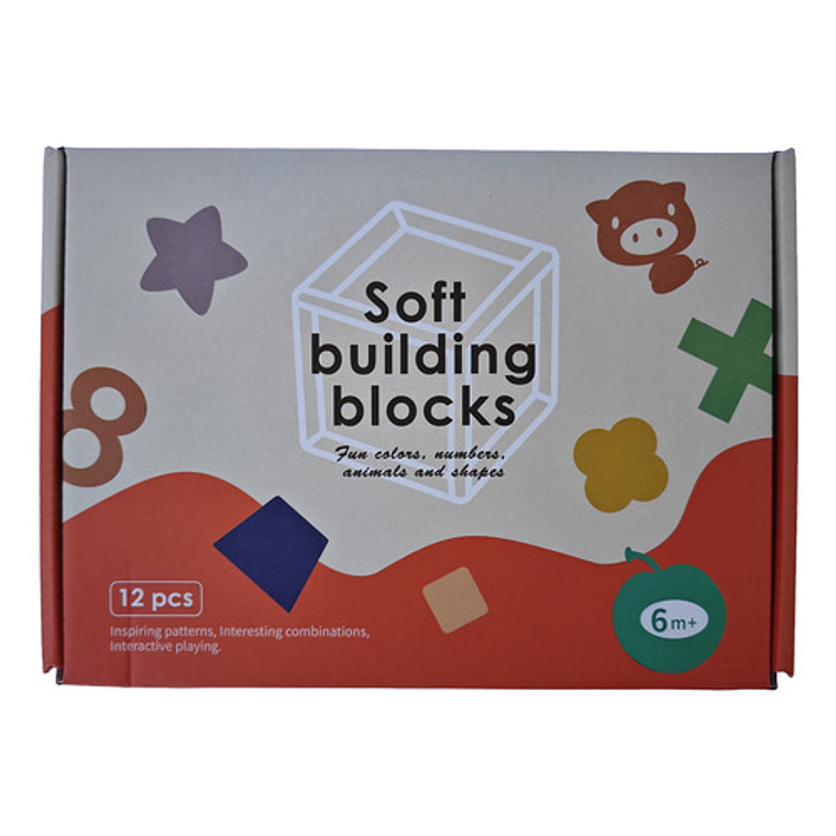 Bloques De Construcción Suaves Para Bebés 1