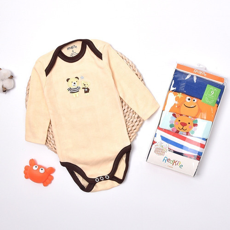 Pack 5 Bodys Manga Larga  3