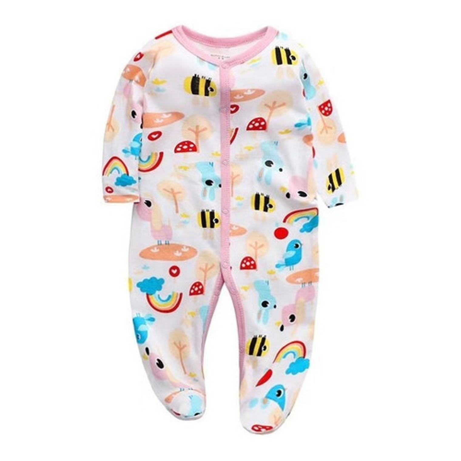 Pijama Enterito Con Broches 4