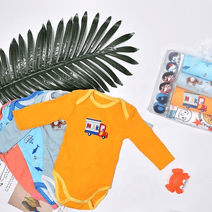 Pack 4 Bodies + 6 Toallitas