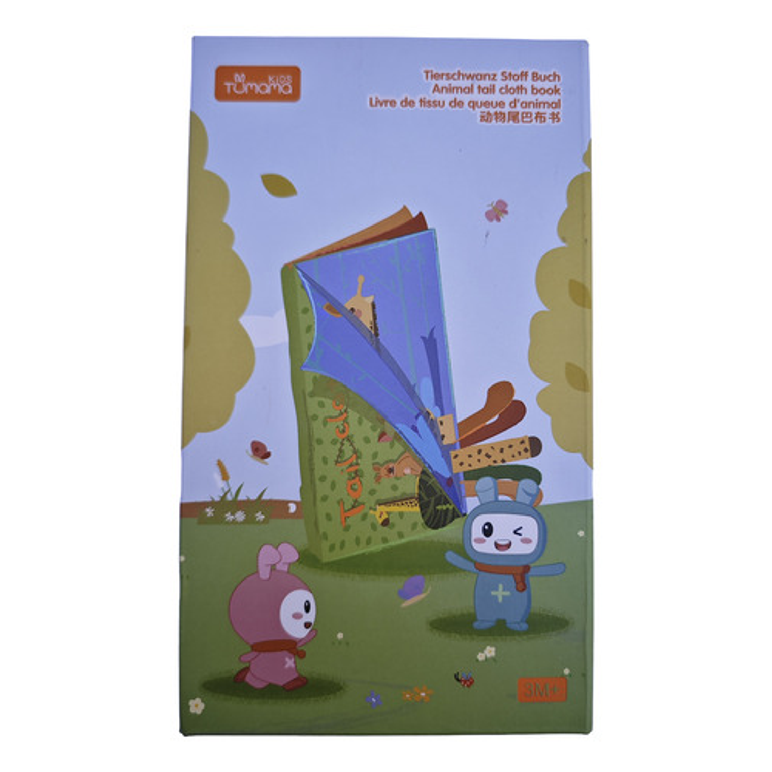 Tumama Libro De Animales De Tela Para Bebés 2