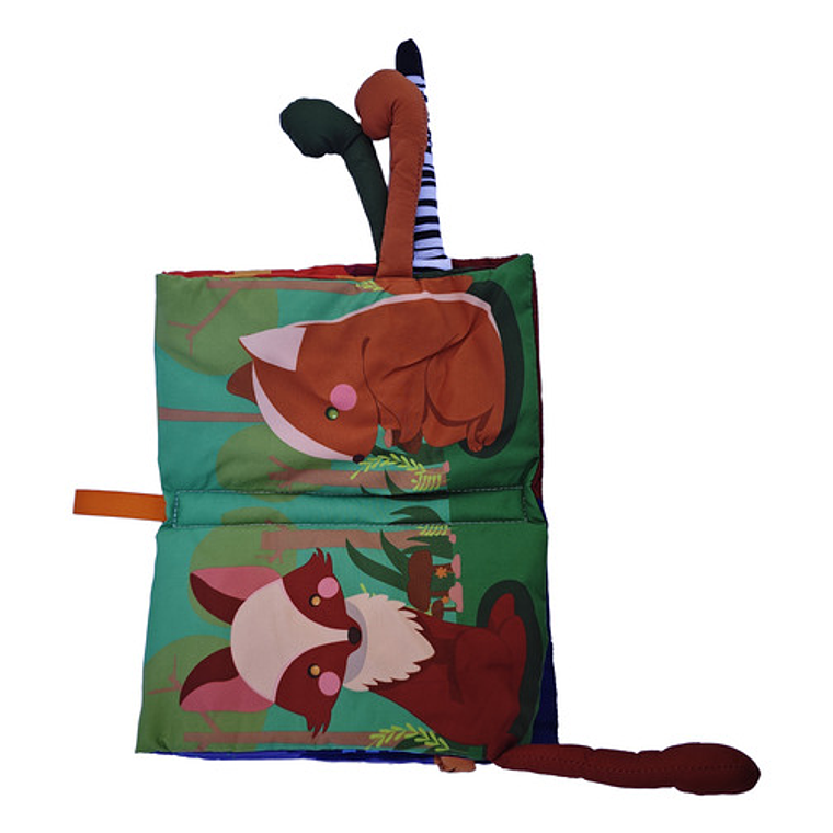 Tumama Libro De Animales De Tela Para Bebés 6