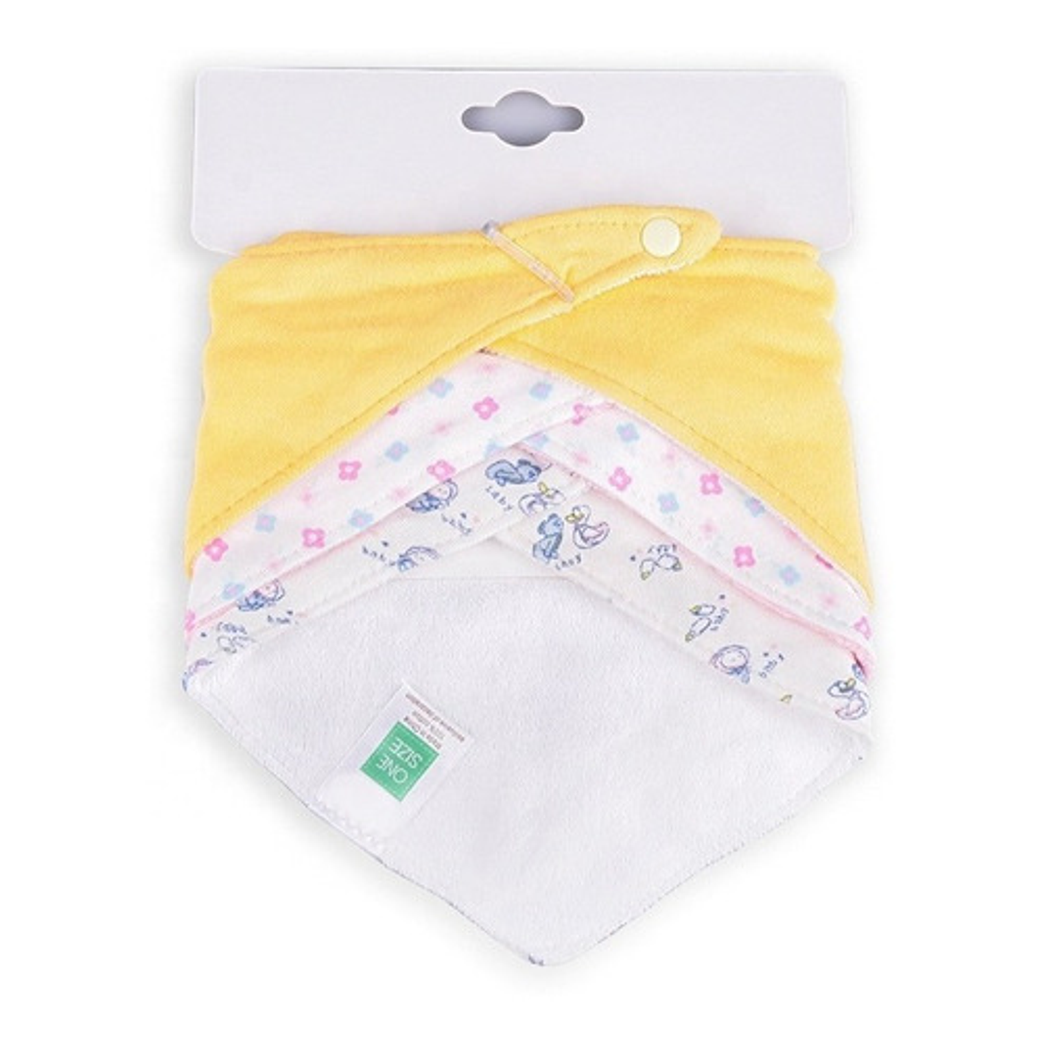 Pack 3 Baberos Triangulo 5