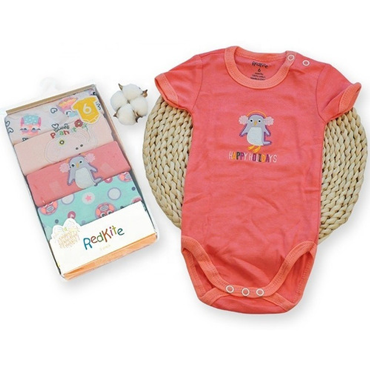 Pack 5 Bodies Manga Corta 6