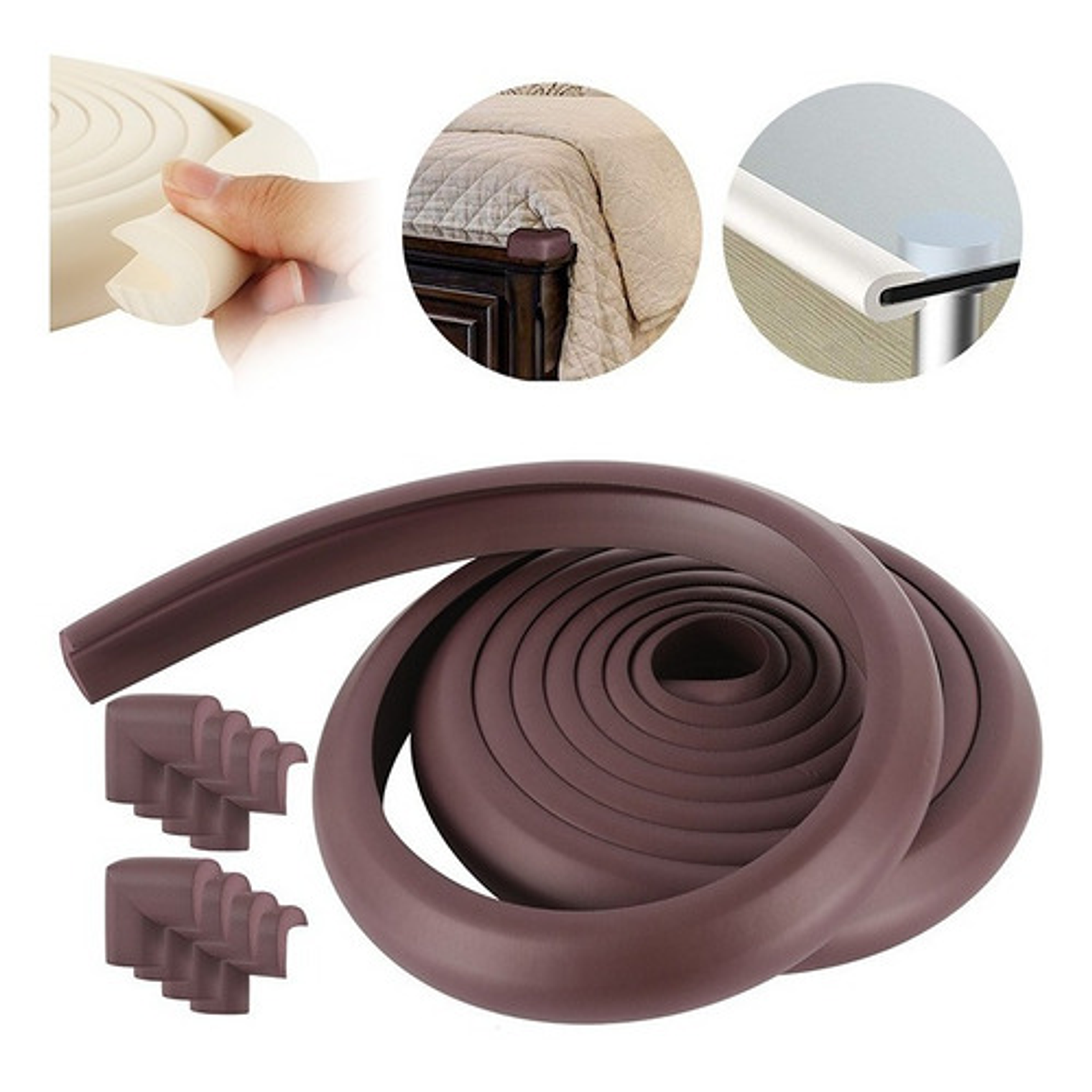 Protector De Bordes Rollo 4 Metros + 8 Esquineros 1