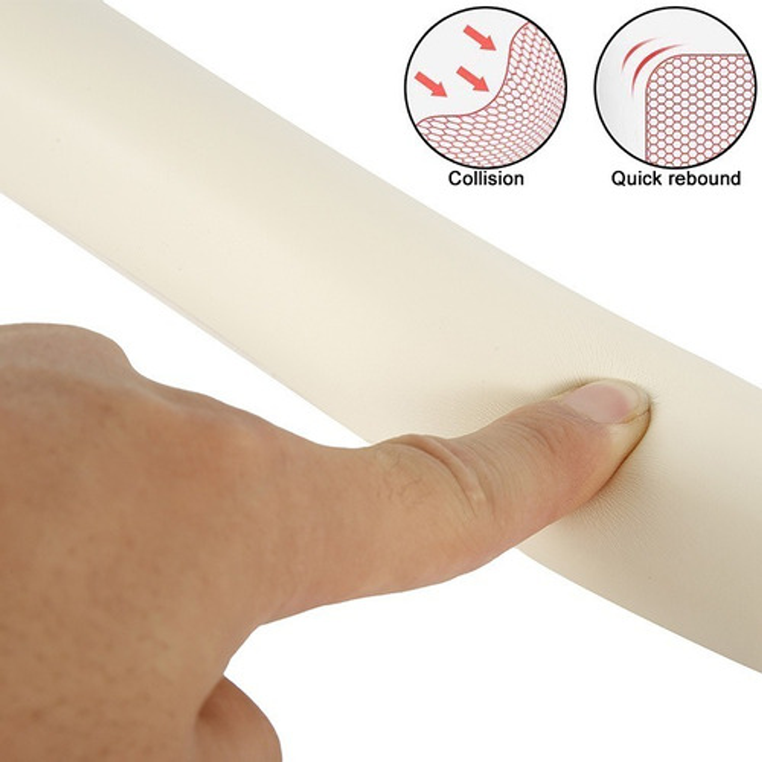 Protector De Bordes Rollo 4 Metros + 8 Esquineros 2