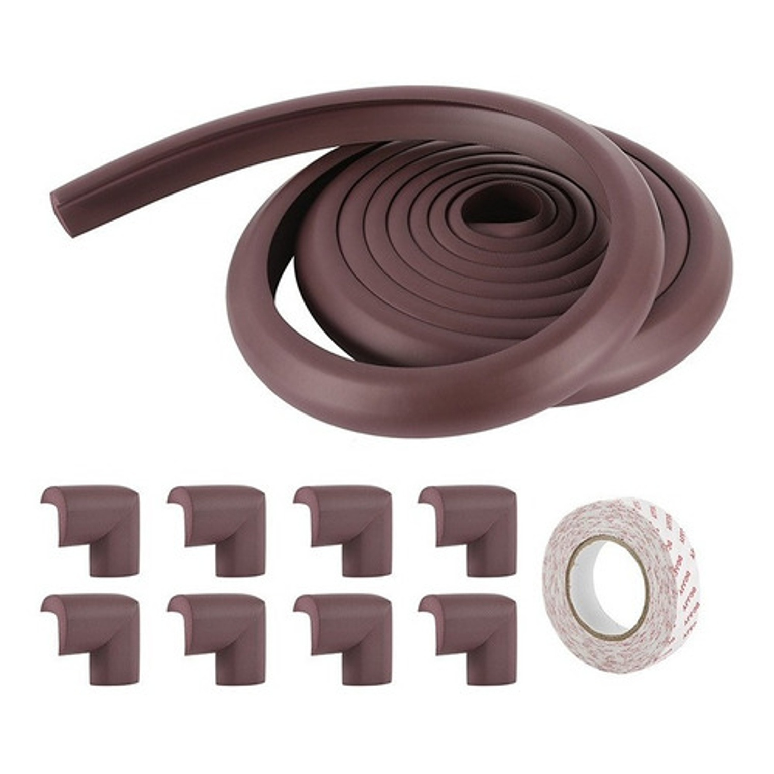 Protector De Bordes Rollo 4 Metros + 8 Esquineros 4