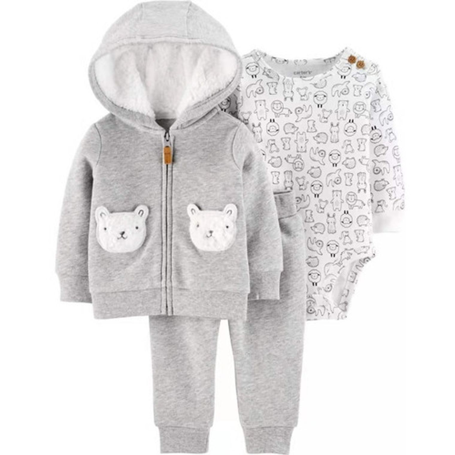 Conjunto Polerón + Pantalón + Body 14