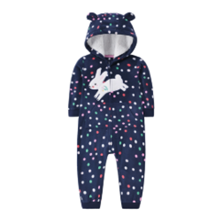 Pijama Polar Con Gorro 5