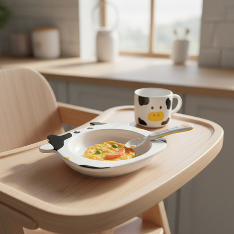 Plato Individual Con Forma De Animalito 4