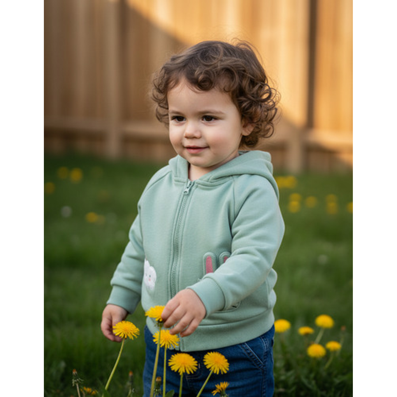 Polerón Niña Algodón 13