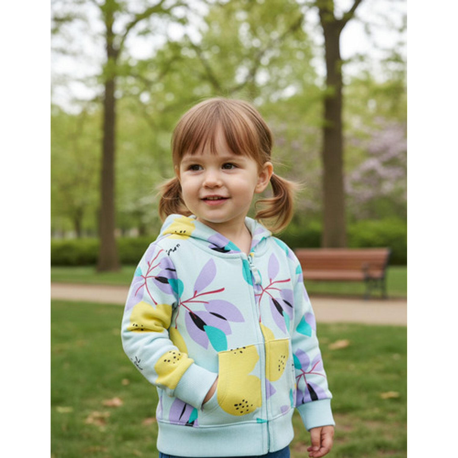 Polerón Niña Algodón 20